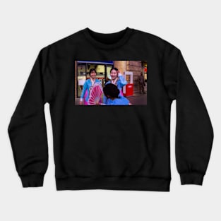 Korean girls Crewneck Sweatshirt